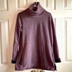 Nike Dri-Fit Fleece Cowl Neck Pullover - Size L